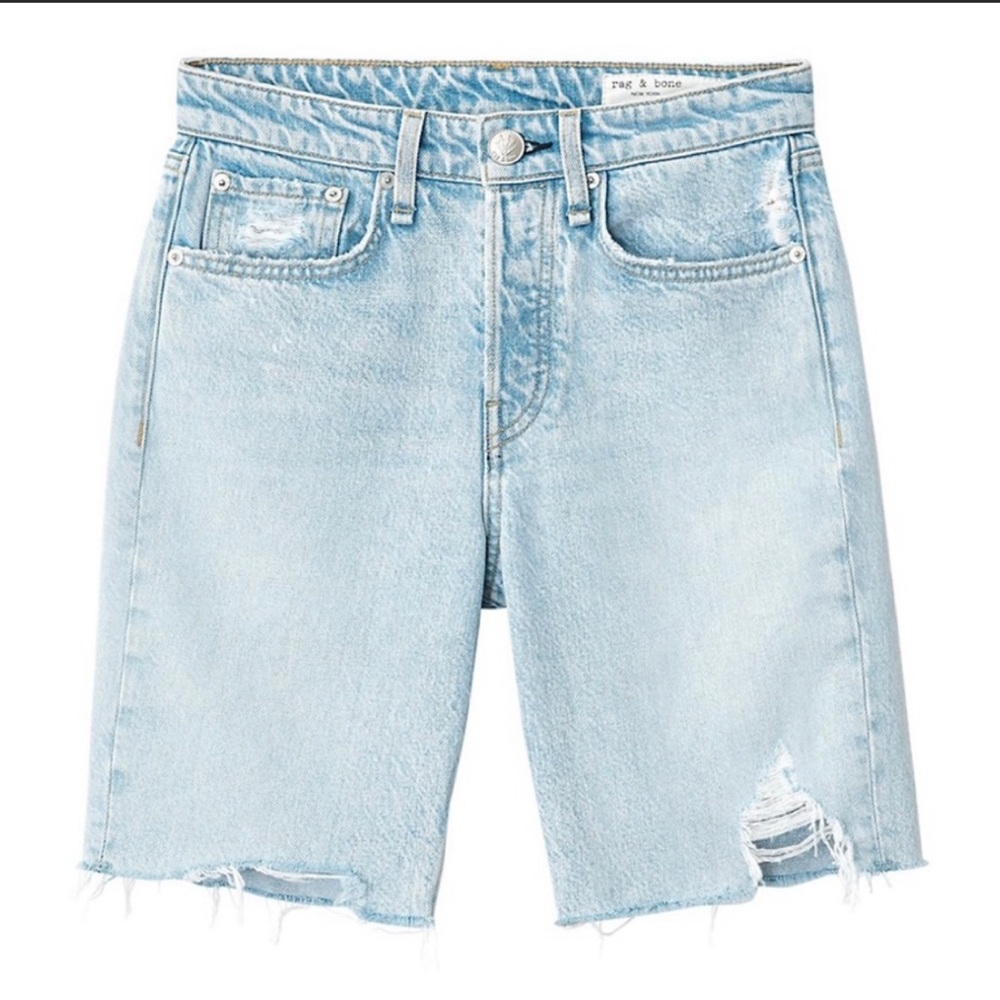 NWT Rag & Bone Maya High Rise Walking shorts Sexy fit